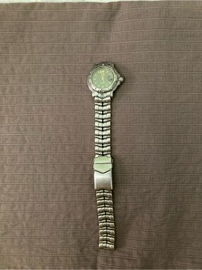 Tag Heuer Silver Stainless Steel Ladies Watch with Linked Bracelet